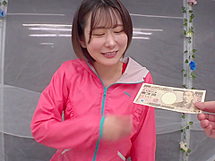 【アスリート女子×MM号】マシ並みの腰振りに悶絶！ディルド空気椅子トレーニングでイキ狂うJDのエロ過ぎる絶頂映像がヤバすぎるｗｗｗ