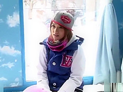 【JD×雪山デート】巨乳美女とイケメンの甘〜くて熱いラブラブ濃厚SEX！耳元で囁く吐息に酔いしれる…♡